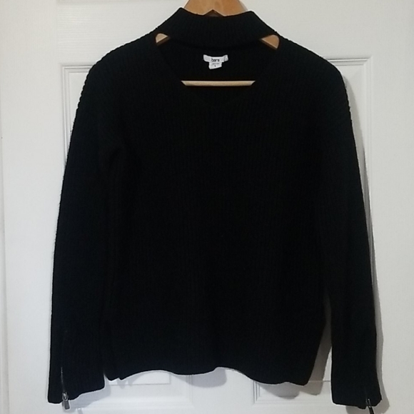 Bar III Sweater Shirt Long Sleeve Very Warm Black - Picture 2 of 9